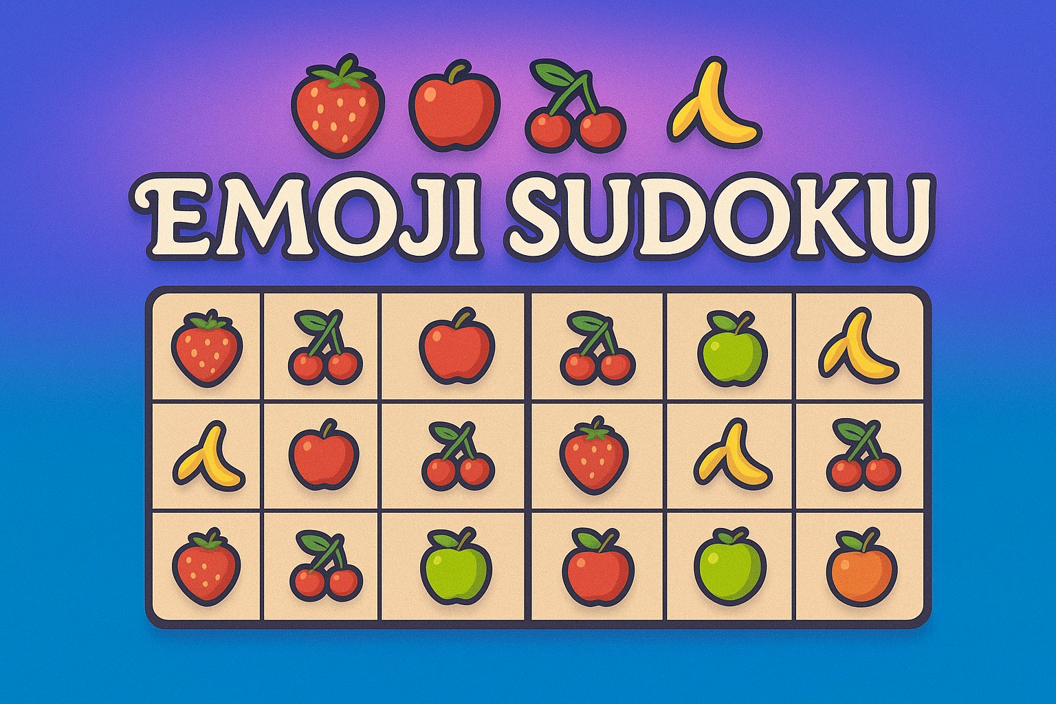 Emoji Sudoku
